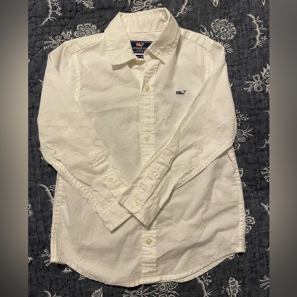 EUC Vineyard Vines Oxford button down 4T